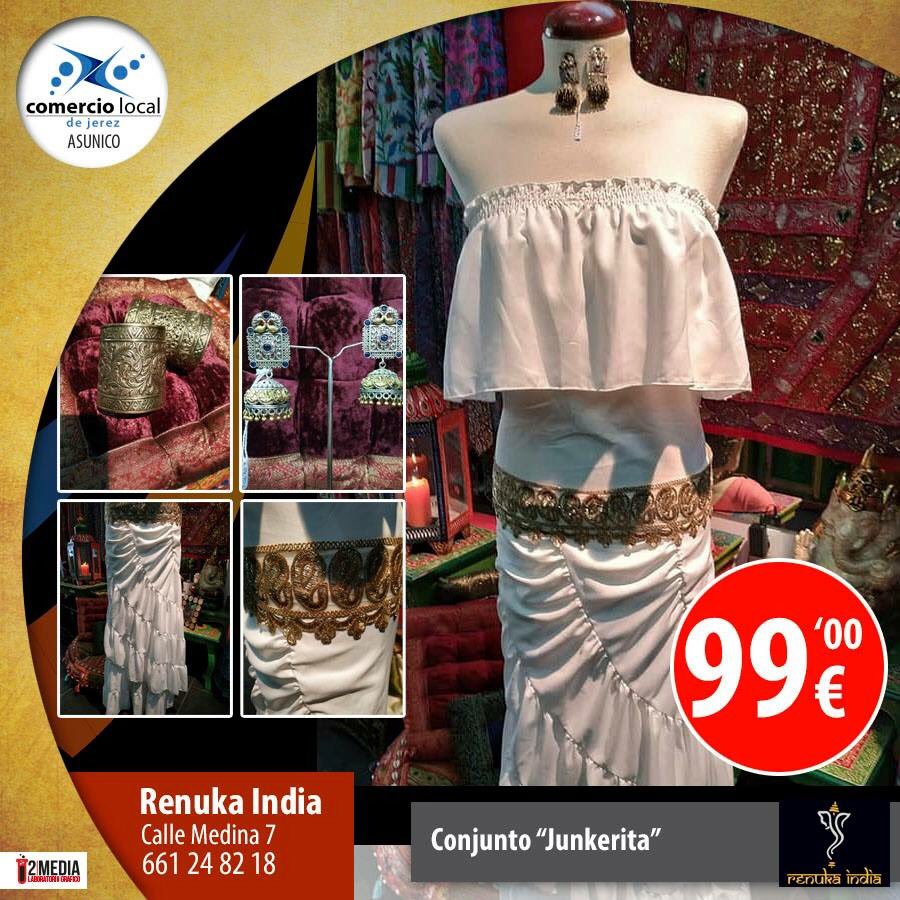 JerezesComercio's tweet photo. ¿Quieres llevarte el conjunto ideal para esa ocasión tan especial que tienes pendiente?... Ven a Renuka India y llévate este fantástico conjunto por sólo 99€. La artesanía india que te gusta está en Calle Medina 7, #Jerez.
Comercio Local de Jerez https://t.co/BVNMBtlOpT