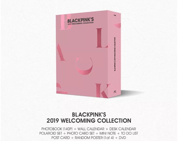 starfanstore's tweet photo. ✨ [DVD + SEASON'S GREETING] BLACKPINK - BLACKPINK’S 2019 WELCOMING COLLECTION

💳| Compra individual R$ 281,00

💌| FRETE: Nacional e Internacional incluso [Despacho não incluso]

📎| Pedidos por DM 

RT PLS | #Blackpink #Blink ⁠ https://t.co/hfMzXDX3W0