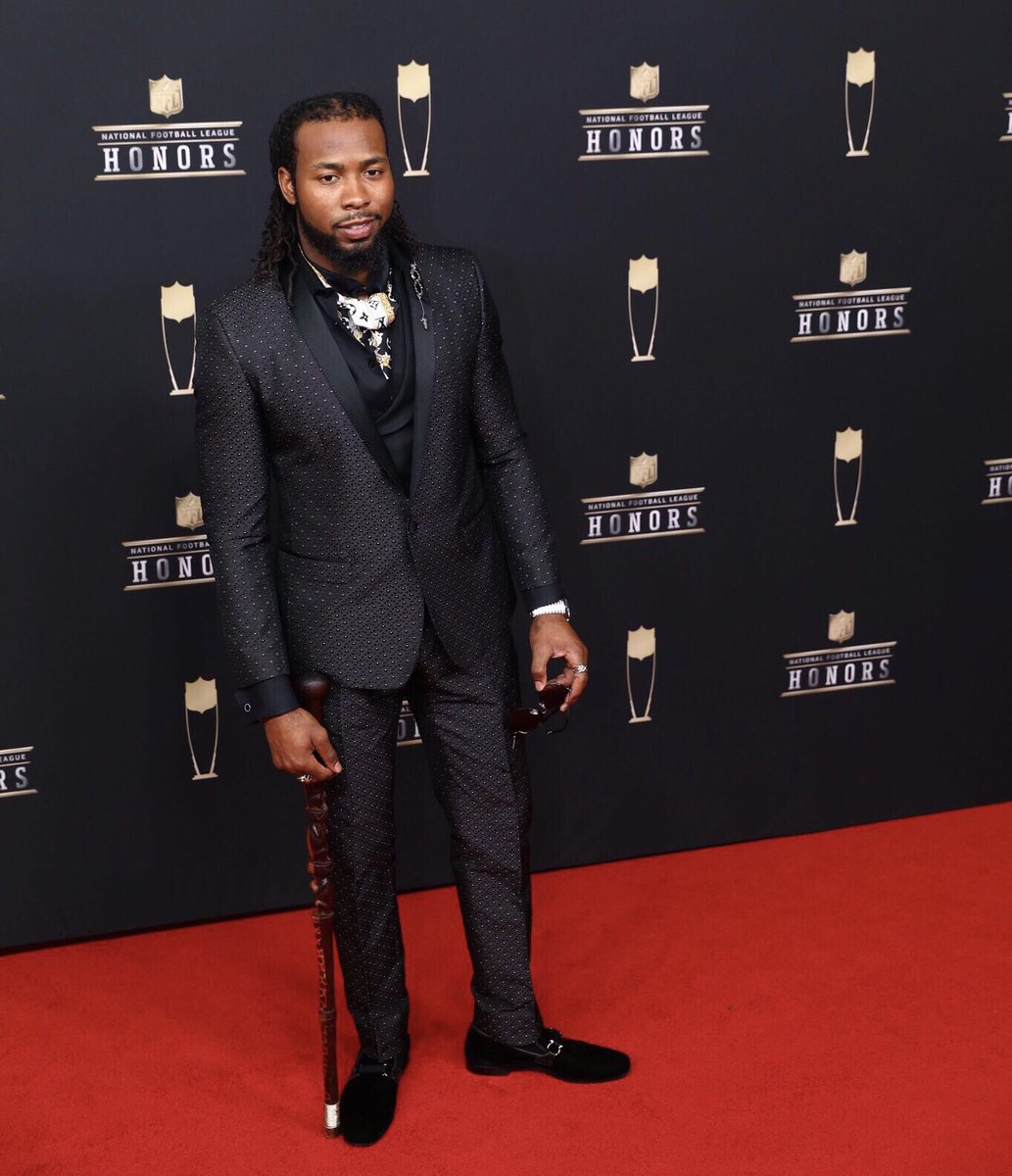 Commanders's tweet photo. .@J_No24 looking fly at NFL honors. #HTTR https://t.co/qTpb8Te6WC