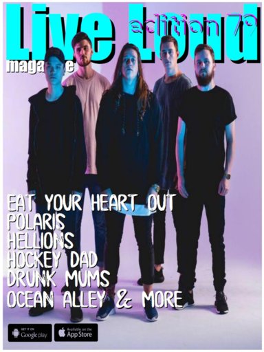 liveloudmag's tweet image. Gong hei fat choy everyone! This month a sample of our top 100: Polaris, Hellions, Eat Your Heart Out, Hockey Dad, Drunk Mums, Ocean Alley & more, enjoy! Download the free app now from the IOS or Android app stores #polarisaus #eatyourheartoutband #hellionsband #hockeydad