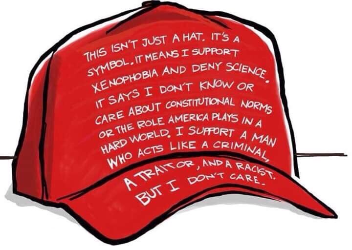 GusHinostroza's tweet image. A president is supposed to elevate us and to appeal to “the better angels of our nature.”
The @POTUS @realDonaldTrump and his @WhiteHouse attempt to appeal to the worst in our nature.

This isn’t their strategy.
It's just the best they can do.

Cc:@SenateGOP/@HouseGOP #WallNuts