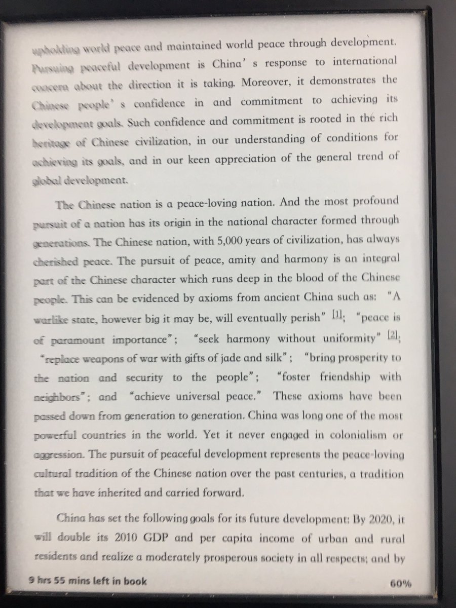 A bit of Chinese historical revisionism- wonder if Xi actually believes it