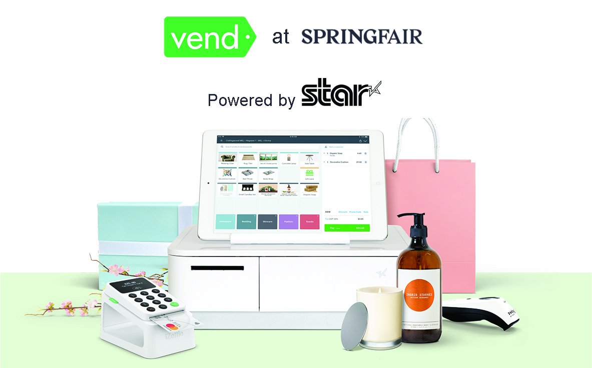 StarEMEA's tweet photo. Our Gold Star VIP Club Partner, @vendhq, will be showcasing their point of sale software complete with the Star mPOP hardware @SpringAutFair. Find them on stand 6Q71 (Hall 6-7 &amp; 20) 

Find out more about Star's mPOP here 
https://t.co/m71pSTY45h https://t.co/0Ogs3MfxdL