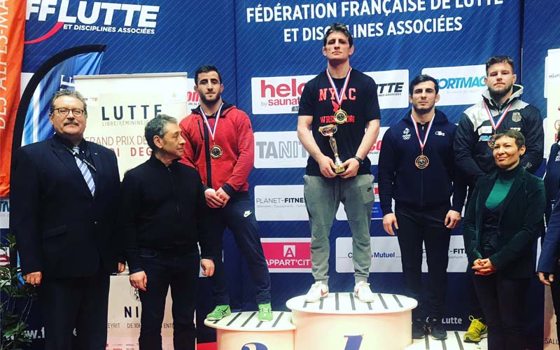 USAWrestling's tweet photo. .@TGantt70kg, Sammy Brooks win golds, as five U.S. men’s freestylers get medals at Henri Deglane Challenge in France
@HWC_wrestling @WolfpackWC @wrestling

📝: https://t.co/OXcPwsVTNx https://t.co/NMZbH1gHhp