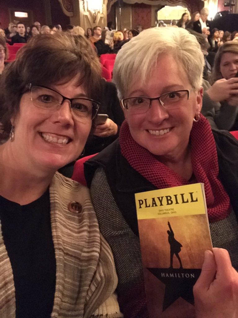 Mizgibson's tweet photo. Here we go!! #HamiltonCbus @broadwaycolumbus @HamiltonMusical https://t.co/7h84UDDZ9w