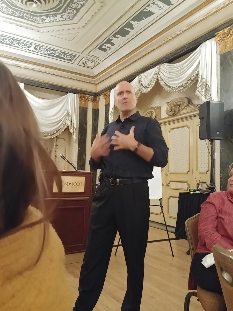 Did you see Craig Zablocki speaking at Courage to Risk today? Great talk on laughter! #CTR2019 <a href="/CraigZablocki/">Craig Zablocki</a>
