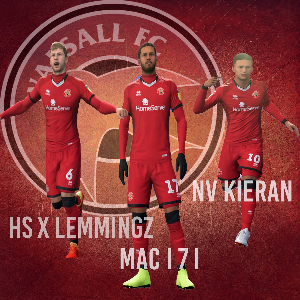 Announcing four signings? NOT A PROBLEM! Welcome to <a href="/Lemmings93/">Marcus Leeming</a> @VFL_Mac <a href="/Gdss01415982/">z</a> and <a href="/NvKieran/">kieran</a> who have all signed for Walsall on a season long basis! 📝👀
Know a keeper? Message us for a trial!
<a href="/TheVFL_/">VFL</a> <a href="/TheVFLPlayerHub/">The VFL Player Hub</a>