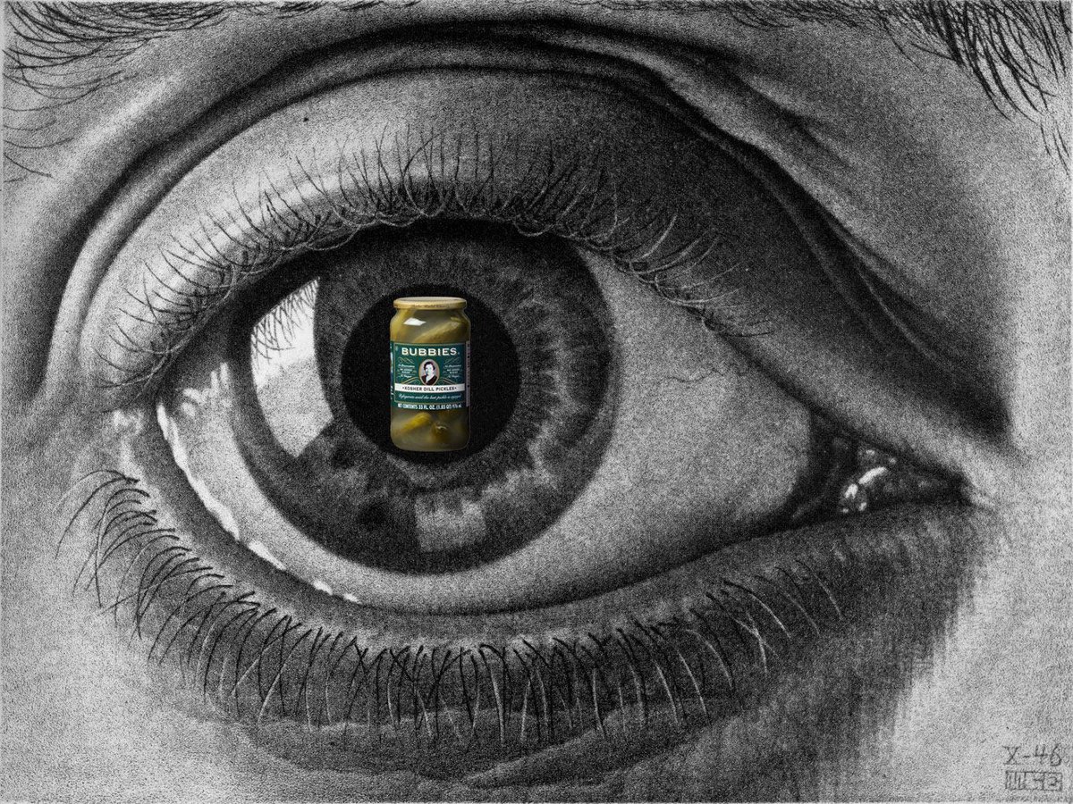 bubbiespickles's tweet image. You're the pickle of my eye! #picklehumor