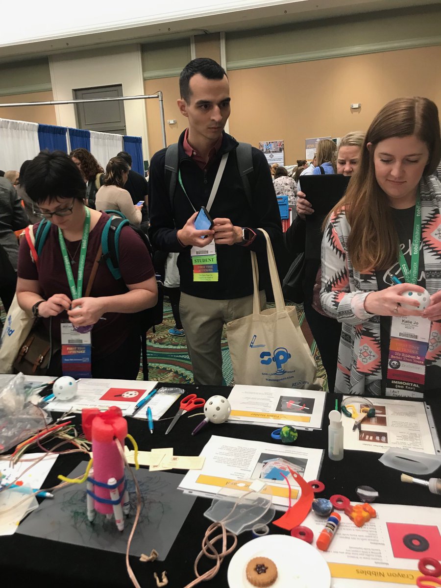 JudithSchoonov1's tweet photo. โฆ@at_makersโฉ โฆ@CEO_ATIAโฉ You, the studentS, and the other makers outdid yourselves. #everyoneisamaker #ATIA19 https://t.co/UXuzL0Q3O8