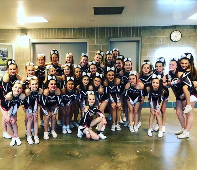 utahfusion's tweet photo. FUSION SIRENS bringing home a ZERO DEDUCTION ROUTINE and 1st Place Trophy!!! Great job today!!! #fusionontherise #theredandtheblack #fusionswag #fusionsirens https://t.co/gBOVqYqfRq https://t.co/IGfpcYgo7d