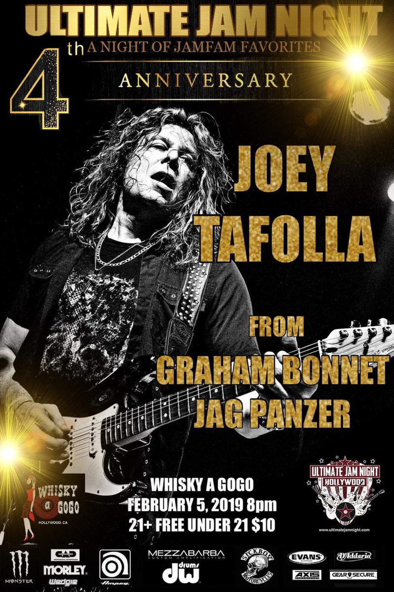 Here we go! 4th ANNIVERSARY of the ULTIMATE JAM NIGHT - WHISKEY A GO-GO!