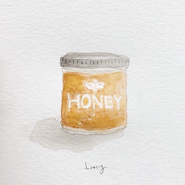 JonesDesignCo's tweet photo. Daily sketch.
.
2-2-19 | honey
.
Today marks two years since the passing of a great man, husband, dad, grandpa, adventure-seeker, potter, traveler, cancer-fighter, bee-keeper. Today’s little sketch is in honor of Rog. 
#rogsquad #watercolor #thisismydailysketch https://t.co/roWopABPmI