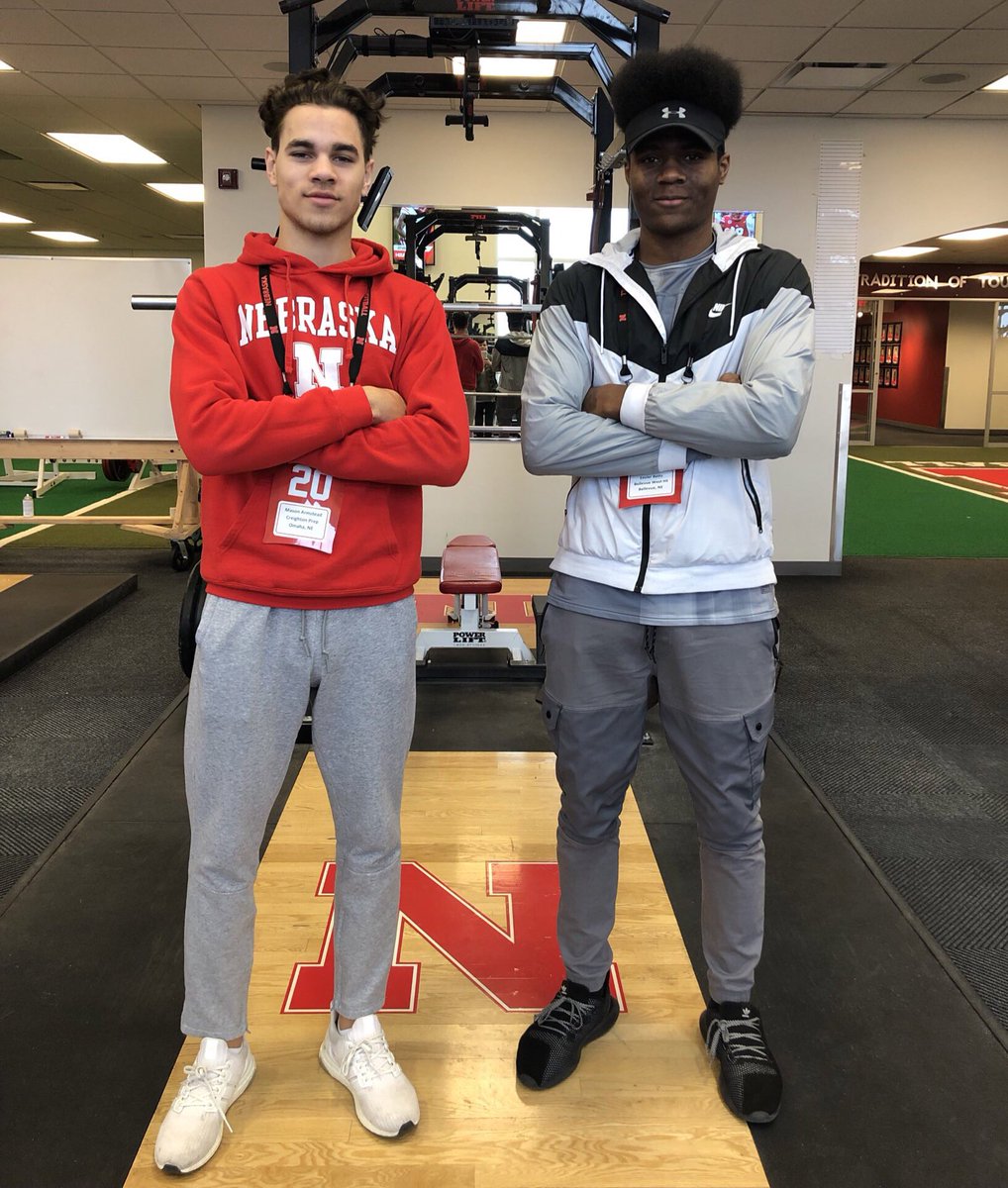 mason_tylerrr's tweet photo. Had a great time down in Lincoln for Junior Day. Thanks to @coachwilhite for the invite! 🌽🔴 #GBR https://t.co/9QqWzthmfY