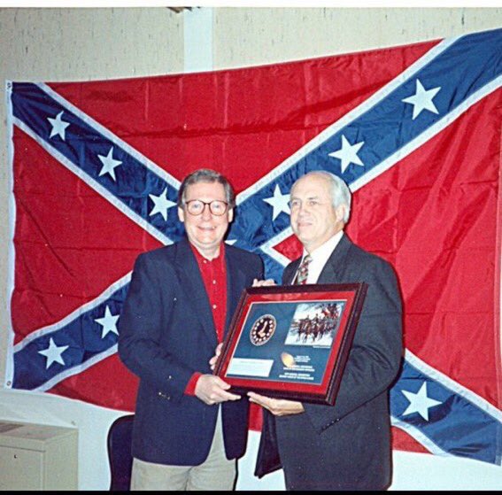 That Mitch McConnell is permitted to not just occupy a US Senate seat but also control the inner workings of that entire legislative body speaks volumes about the degree of willful minimization/normalization of the GOP’s White supremacist Southern roots. It’s a national DISGRACE.