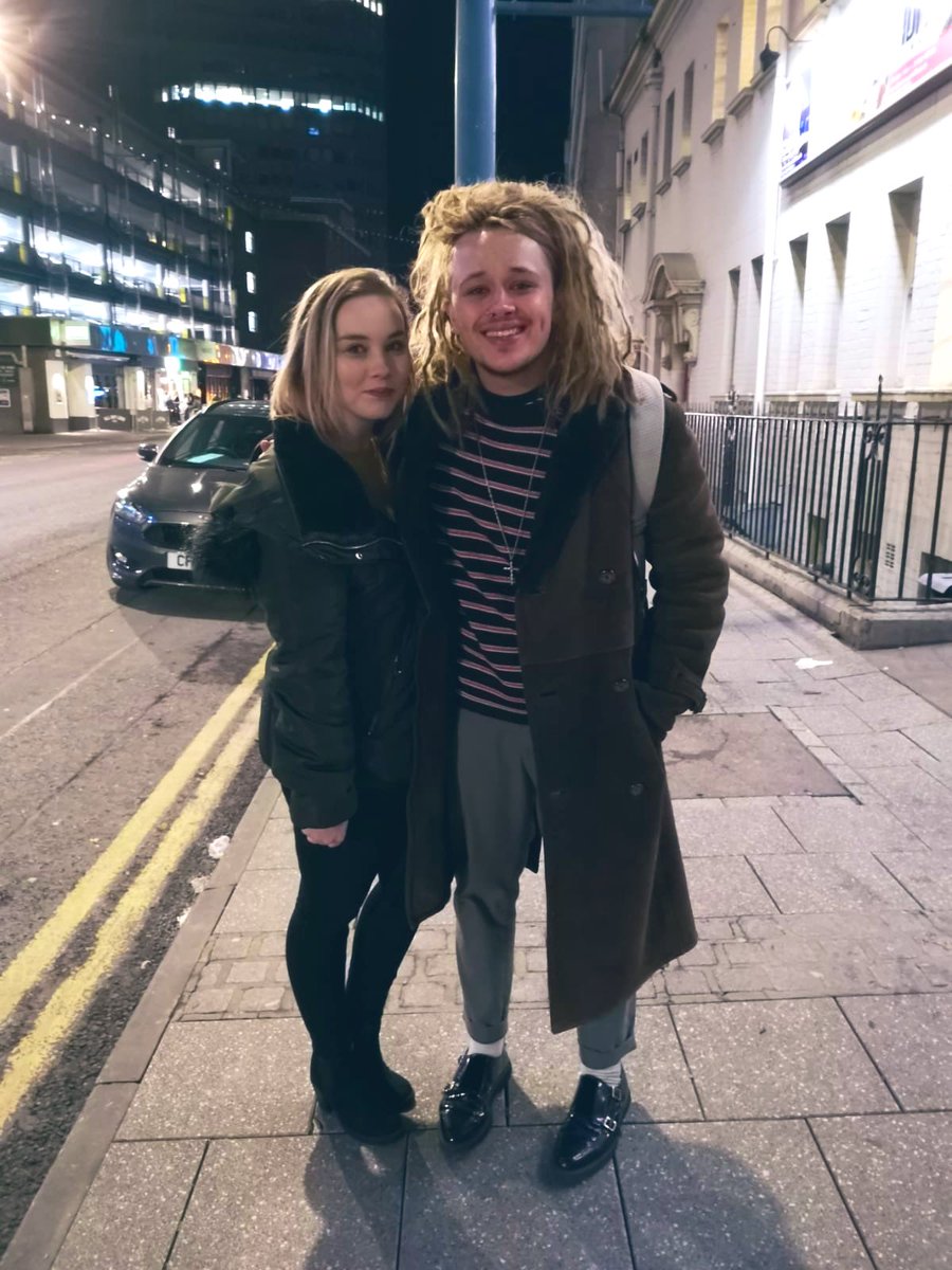 CharlieeLloyd's tweet photo. The best St. Jimmy you ever did see! 🔥 @LukeFriendMusic you were born for that stage, you are killing it! So so proud of yah! 😘💗 https://t.co/iLRvAnkqXl