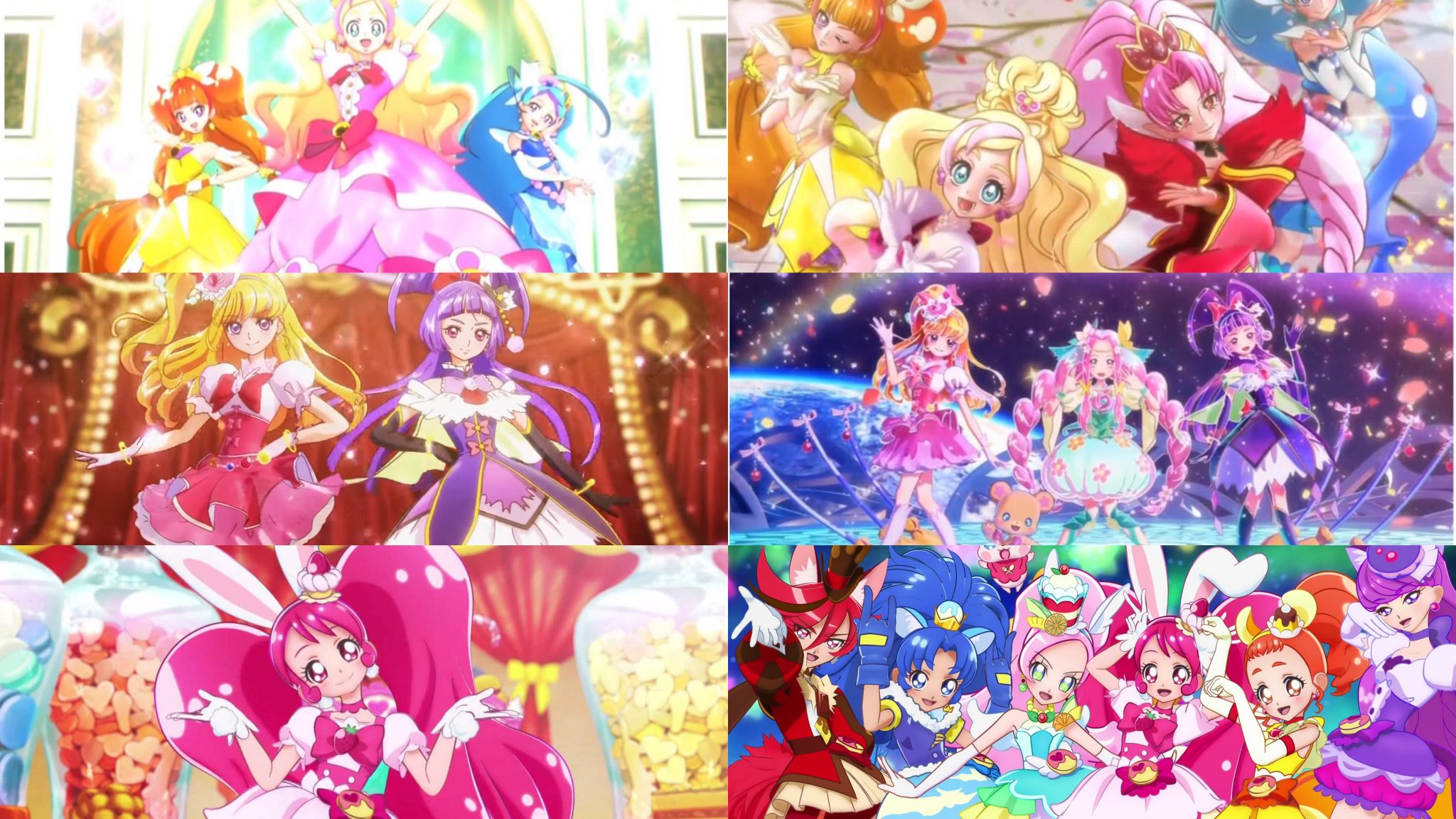 ゼロレイズ on Twitter: "フレッシュから今回のスタプリまでのEDを含めるとやはりプリキュアのCGは進化している #precure