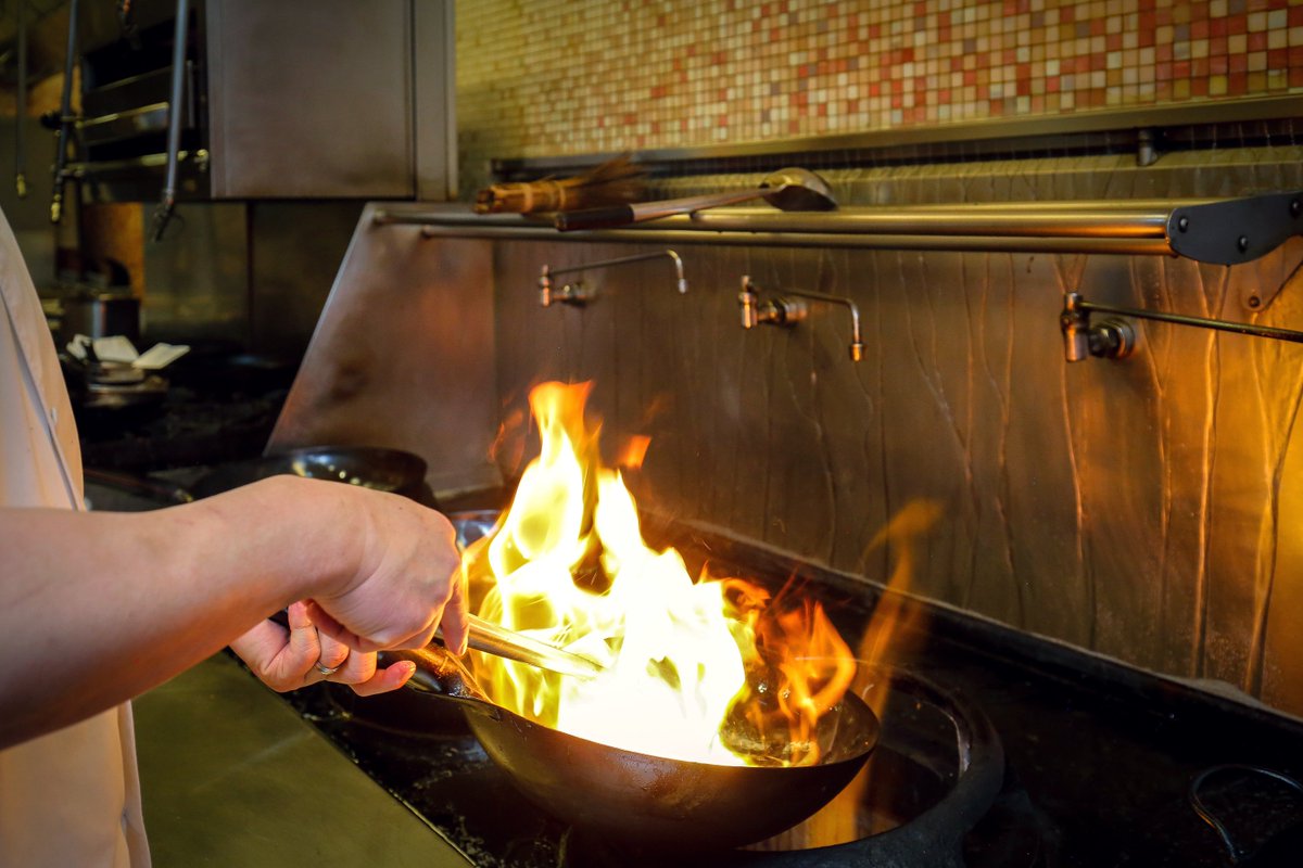 The weekend is finally here and things are heating up at our wok station!