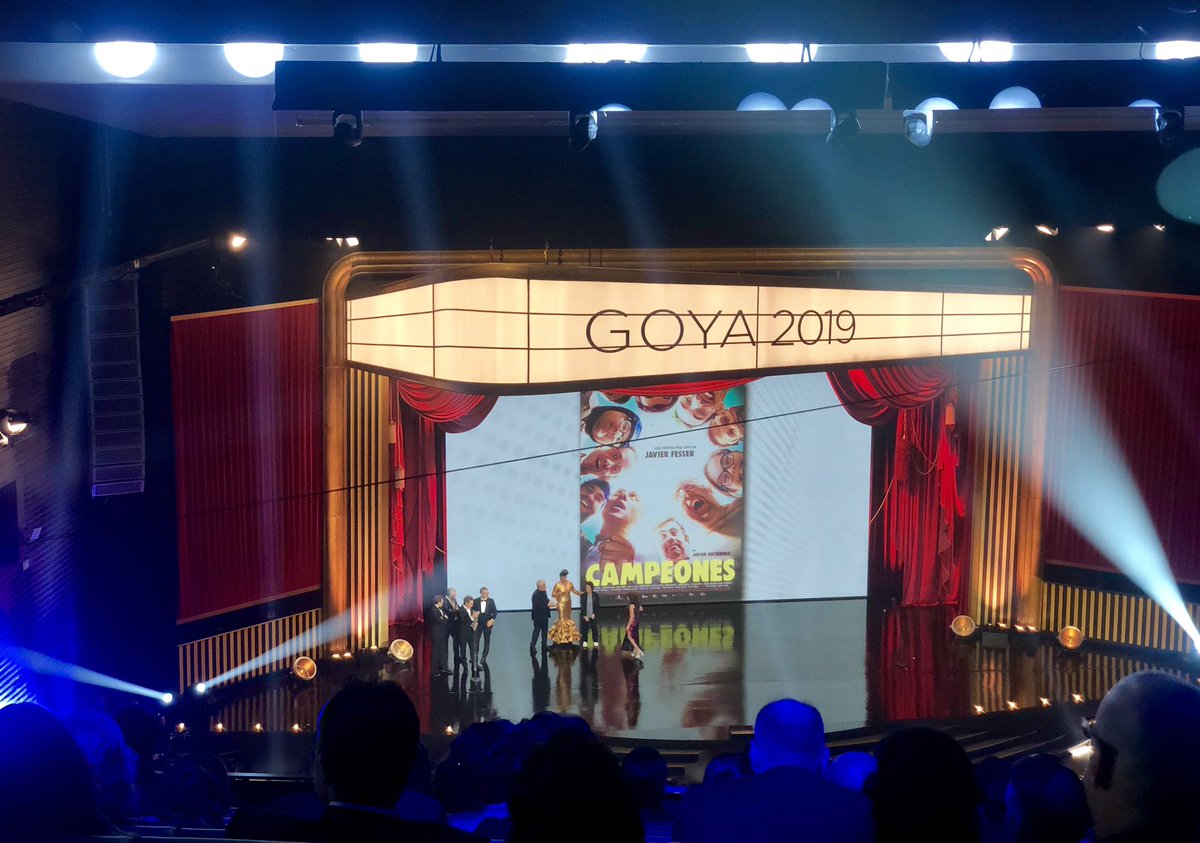 NSacaluga's tweet photo. Momentazo #goya2019
Doblemente Campeones!! Gran trabajo!
#goya33 https://t.co/4OjzGBqBtk