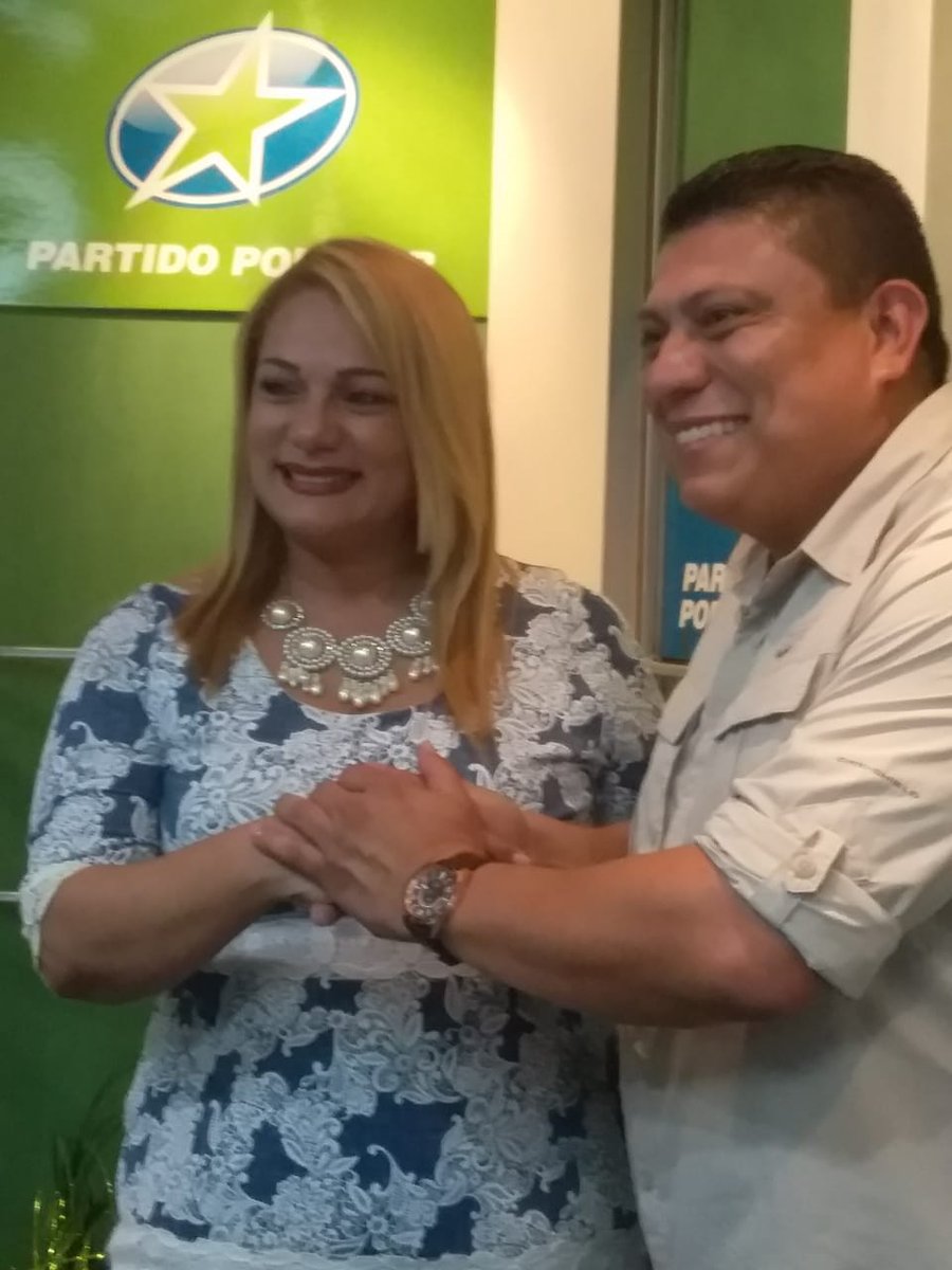 raulvega12's tweet photo. El Partido Popular postulo a la alcaldesa encargada del municipio de Arraiján Mily Palma para la alcaldía en las elecciones de mayo y Eric Villarreal como su suplente. https://t.co/xKb4p4XmT3