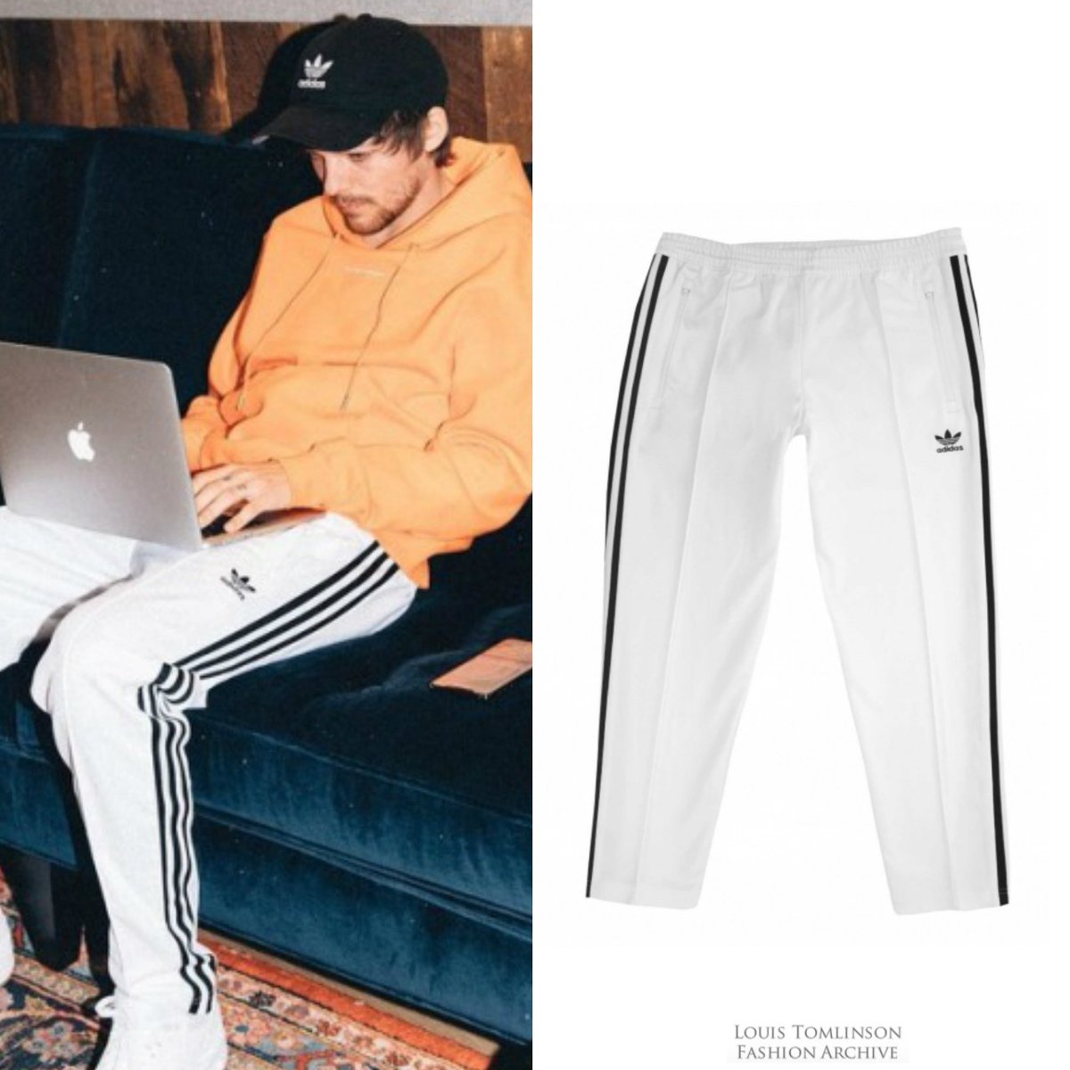 Outfit Of The Day #1,144 – Louis Tomlinson's Off-White Track Top