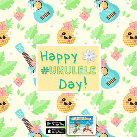 TahitiStickers's tweet photo. 🌺Happy #ukuleleday! 🎶🎵
#tahiti #ukulelelovers #TahitianMusic #0202 #WorldPlayYourUkuleleDay #ukemusic #GoodVaibes #ukeday #ukelovers #stickerlovers #TahitiStickers #ukulele #118islands1♥ #AllUneedisTahiti #PolynesianMusic #Arearea #misstahiti #misstahiti2018 #MissFrance2019 https://t.co/YAYxe7tYS6