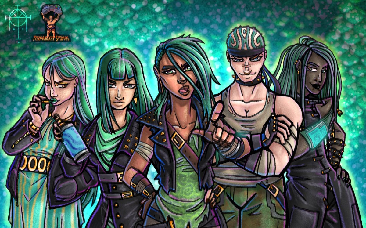 HEY GUESS WHAT do you like #cyberpunk, #mythology, #YAfiction, badass #queer girl gang protags and made-up street slang? THEN YOULL LOVE #GorgonStreetGirls, written with careful #ownvoices research by the splendid <a href="/Ibrahim_S_Amin/">Ibrahim S. Amin</a> and published by <a href="/TitanomachyApps/">Titanomachy Studios - Wishlist Condors vs Ocelots</a>! preorders soon!
