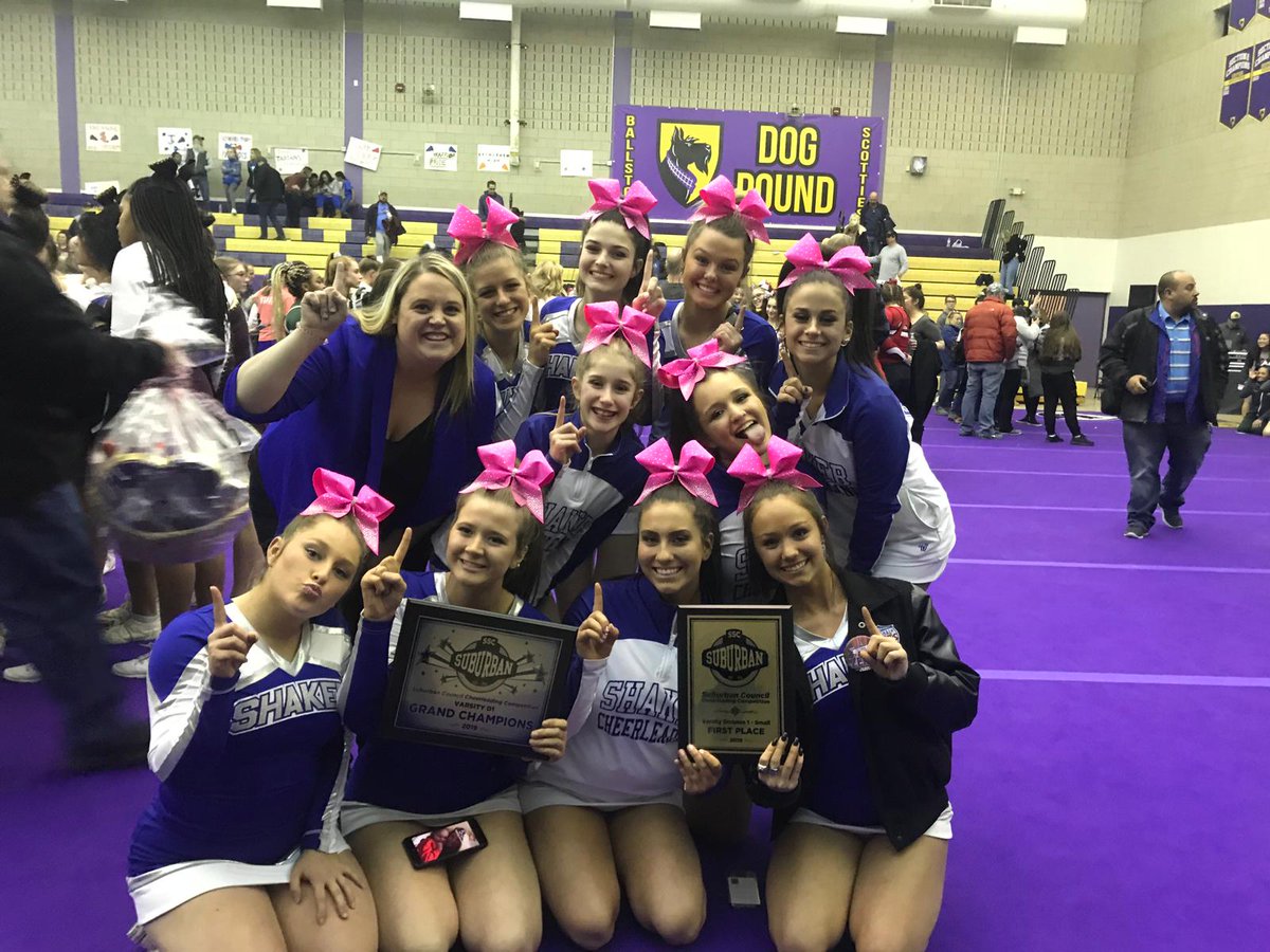 ShakerVarCheer's tweet photo. SUBURBAN COUNCIL GRAND CHAMPIONS!!! https://t.co/oGRZdtgXVw