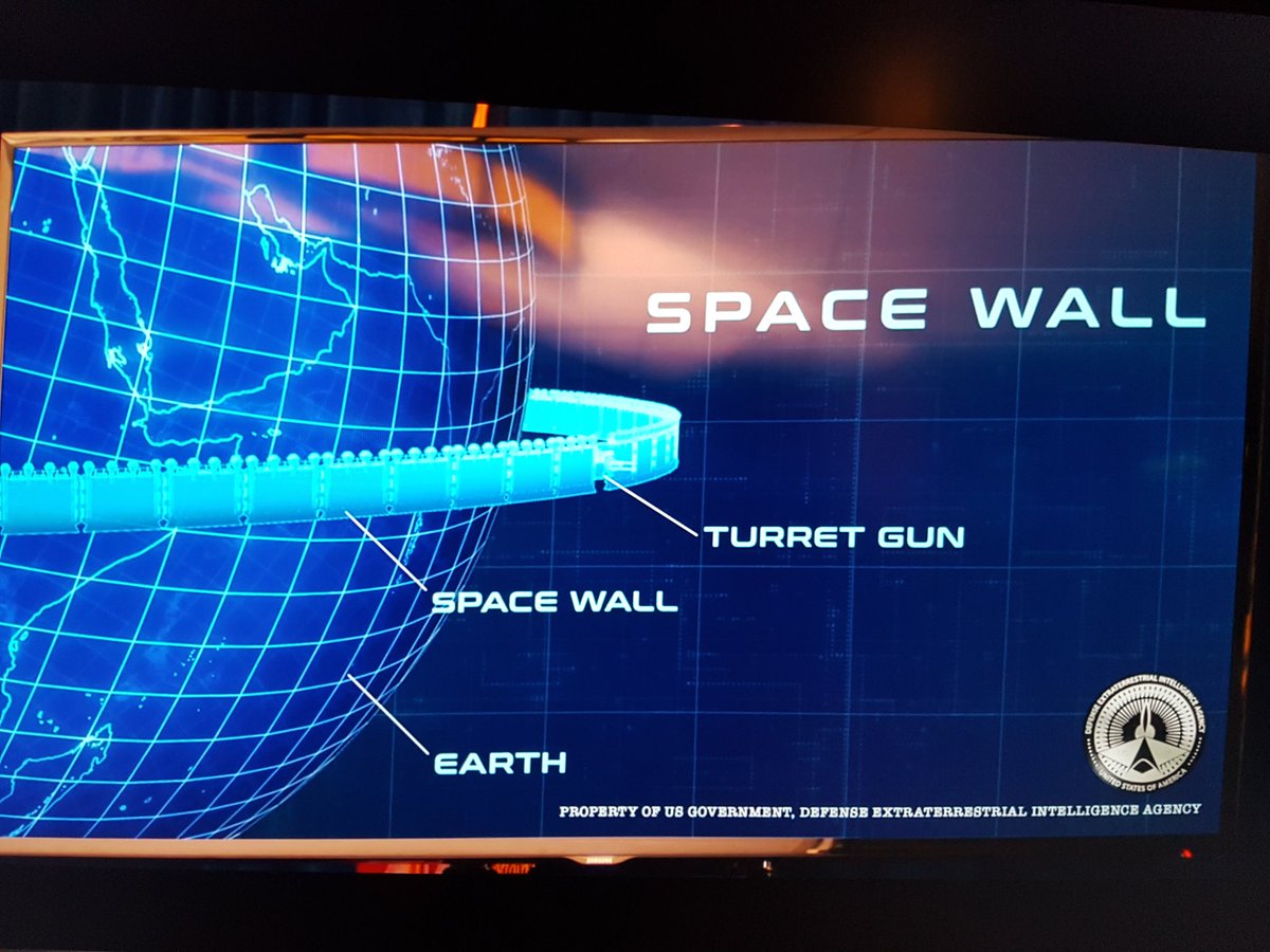 danabdn's tweet photo. Trump's new wall to deter "aliens" started as a concrete wall, then to an easily cuttable garden fence and to satisfy democrats has now been reclassified as a "space wall with turret" #conceptwall #lazerteam2 #thewall #walkaround #walkunder #cutthrough #climbover https://t.co/rMZA5gxRUI