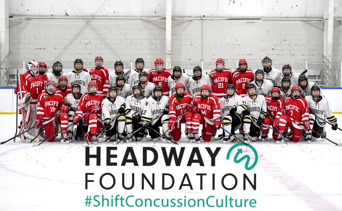 JWHL's tweet image. The @PacificJWHL and @PrideHockeyDC come together to support @HeadwayFDN in #ConcussionAwarenessWeek this week in Rochester NY. #NewTough Photo @blitzdc