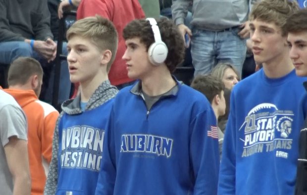 Channel1450com's tweet photo. Auburn Sends Eight Wrestlers To Petersburg Sectional Highlighted By Caleb Nix's First Place Finish: https://t.co/1kcS407N90 https://t.co/qmxyPiWqJd