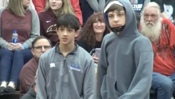 Channel1450com's tweet photo. Auburn Sends Eight Wrestlers To Petersburg Sectional Highlighted By Caleb Nix's First Place Finish: https://t.co/1kcS407N90 https://t.co/qmxyPiWqJd
