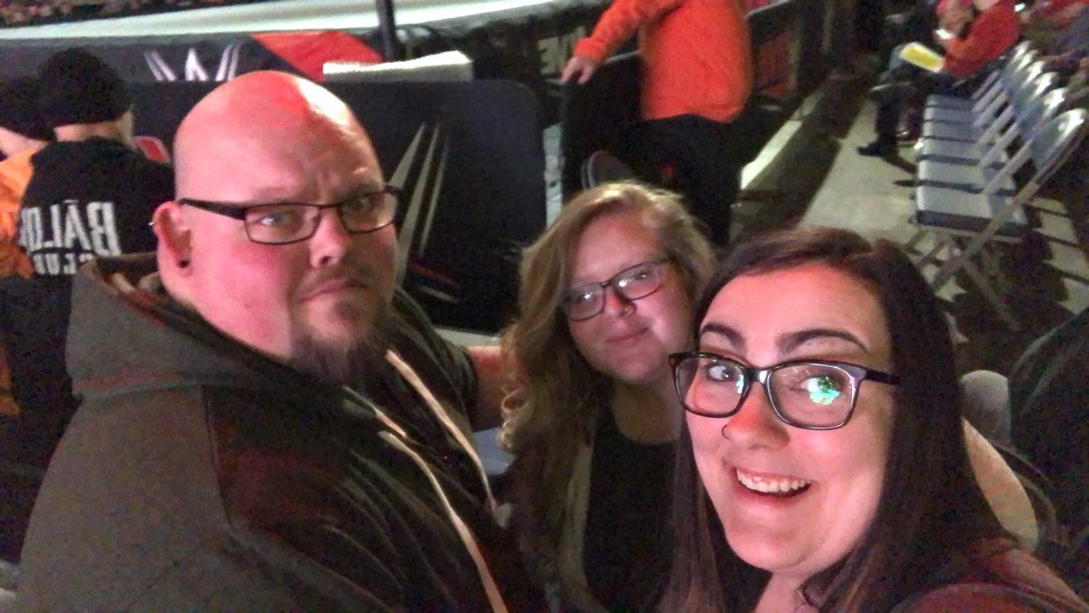 Mica1089's tweet photo. So pumped! @BraunStrowman  come take a pic with us! #WWERegina https://t.co/QTUAIGQOIK