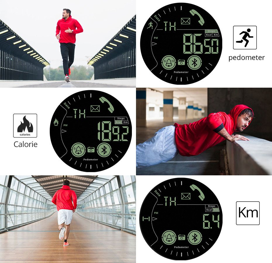 Someone from Helsingborg, Sweden  🇸🇪 ordered this Men Smart Watch Waterproof Pedometer.

 🛒 You too, you can get yours at ➡ bit.ly/2IK3bb0 .