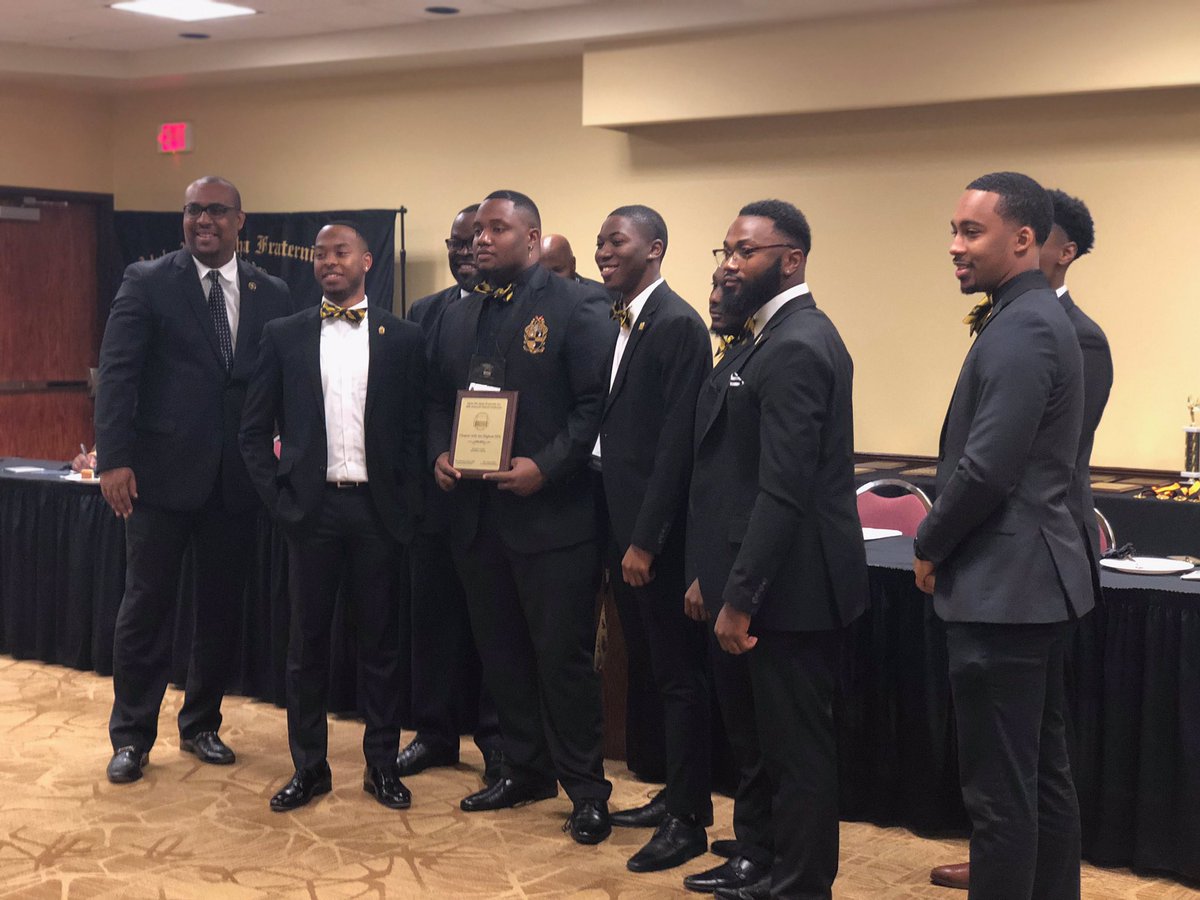 AlphasUca's tweet image. Highest Chapter GPA of the District.