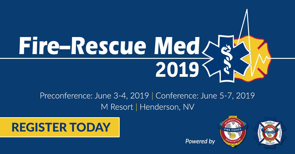 IAFC's tweet photo. We're creating the new standard in emergency medicine. Reserve your spot at FRM today! https://t.co/vMYG4uzR8y https://t.co/Y1UZRI5g9k
