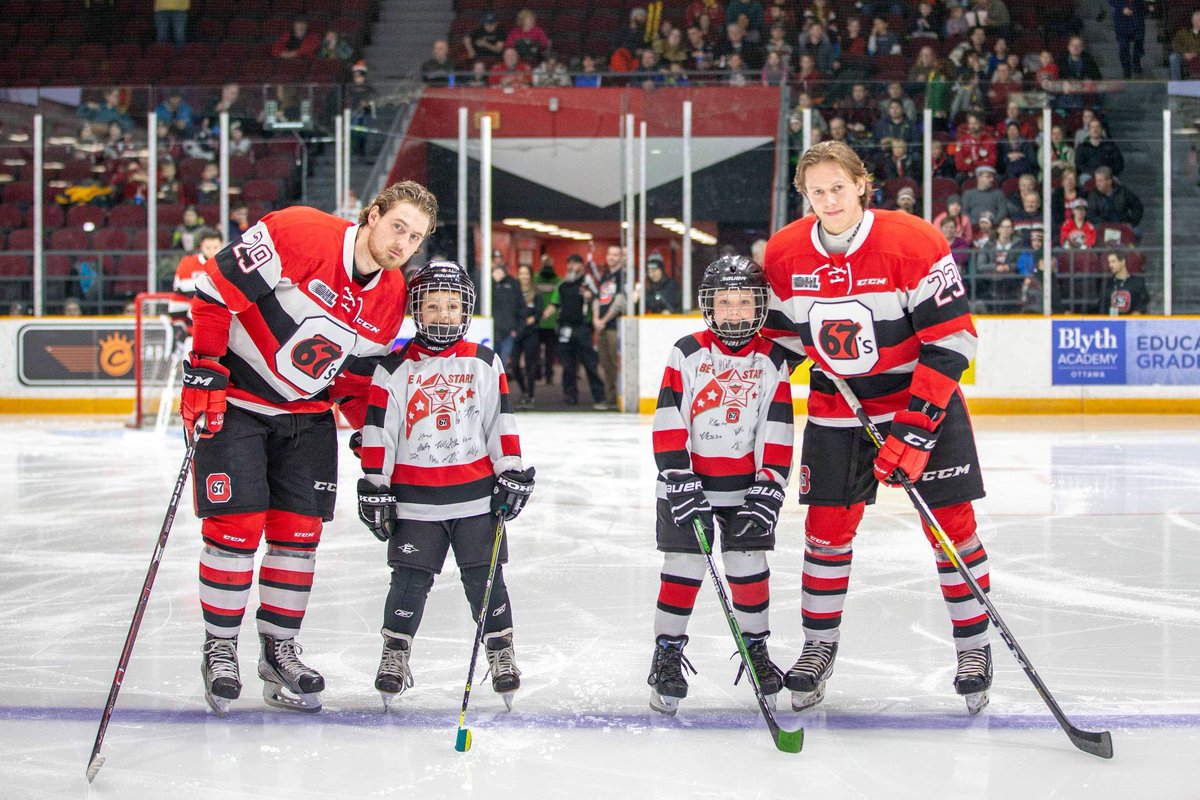 Ottawa67sHockey's tweet photo. Check out today's @CanadianTire Be A Star participants!

Find out how you can be a ⭐️ too ➡️ https://t.co/o9RzntQlnL    

#67s #NoQuit https://t.co/irU9EMaZI2