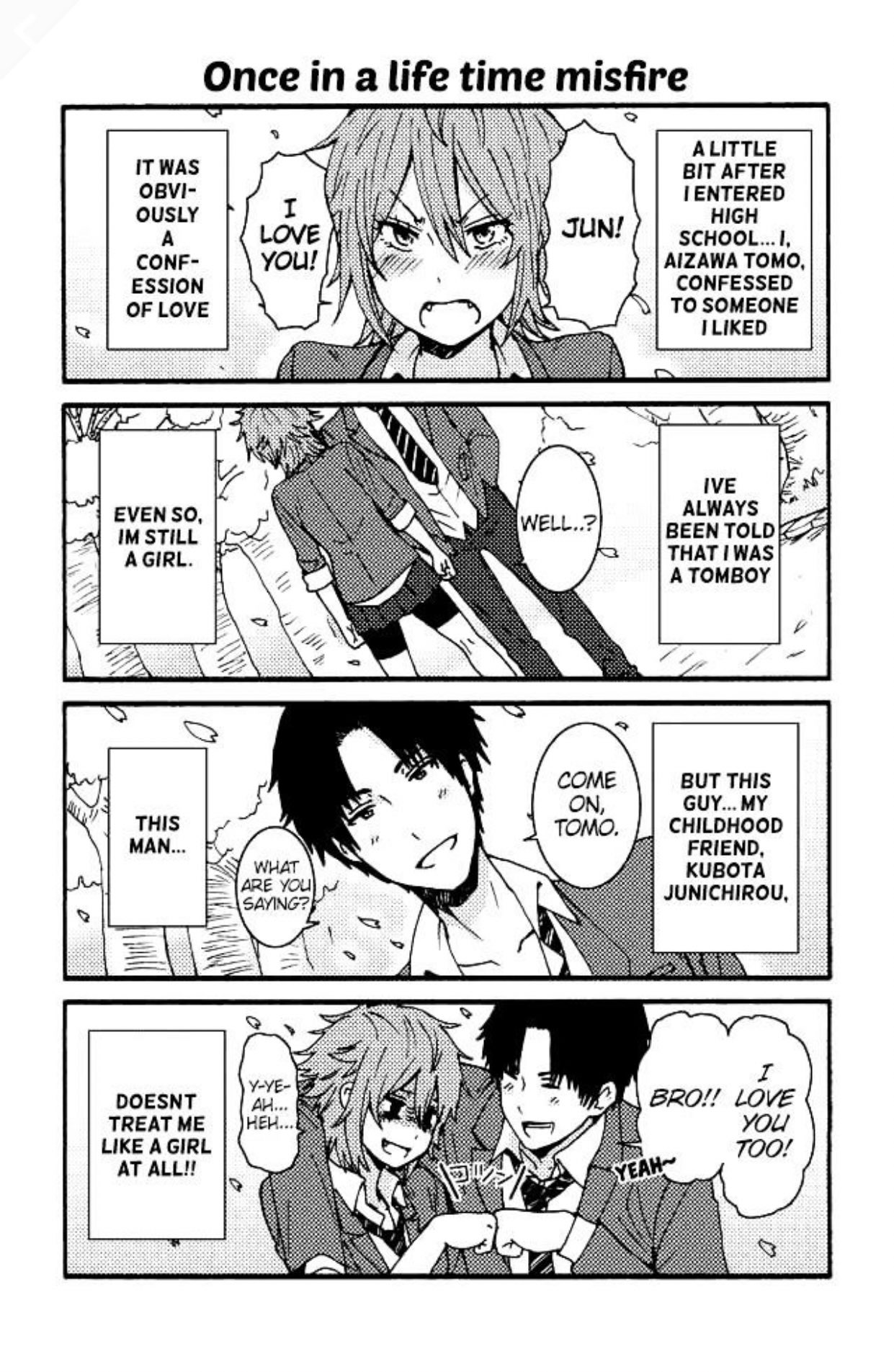  Tomo-chan Is A Girl Aizawa Tomo Kubota Junichirou