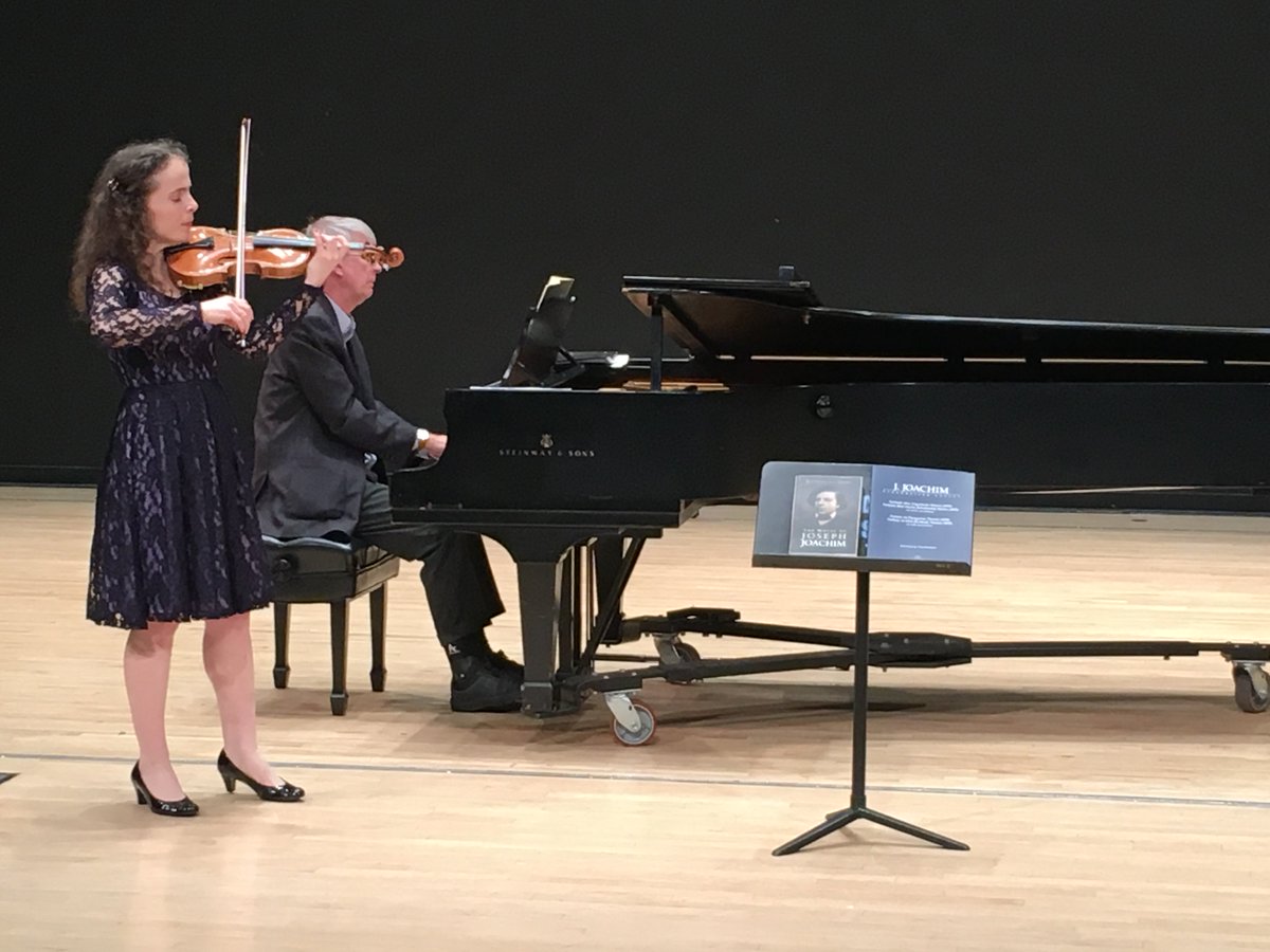 brahmsirvine's tweet photo. Beautiful playing and fascinating findings in @uhde_katharina and R. Larry Todd's lecture recital this afternoon exploring how Brahms would have heard the style hongrois in 1853. https://t.co/1fq0LHdQop