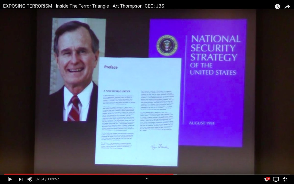 “Exposing Terrorism: Inside the Terror Triangle,”George H. W. Bush - A New World Order