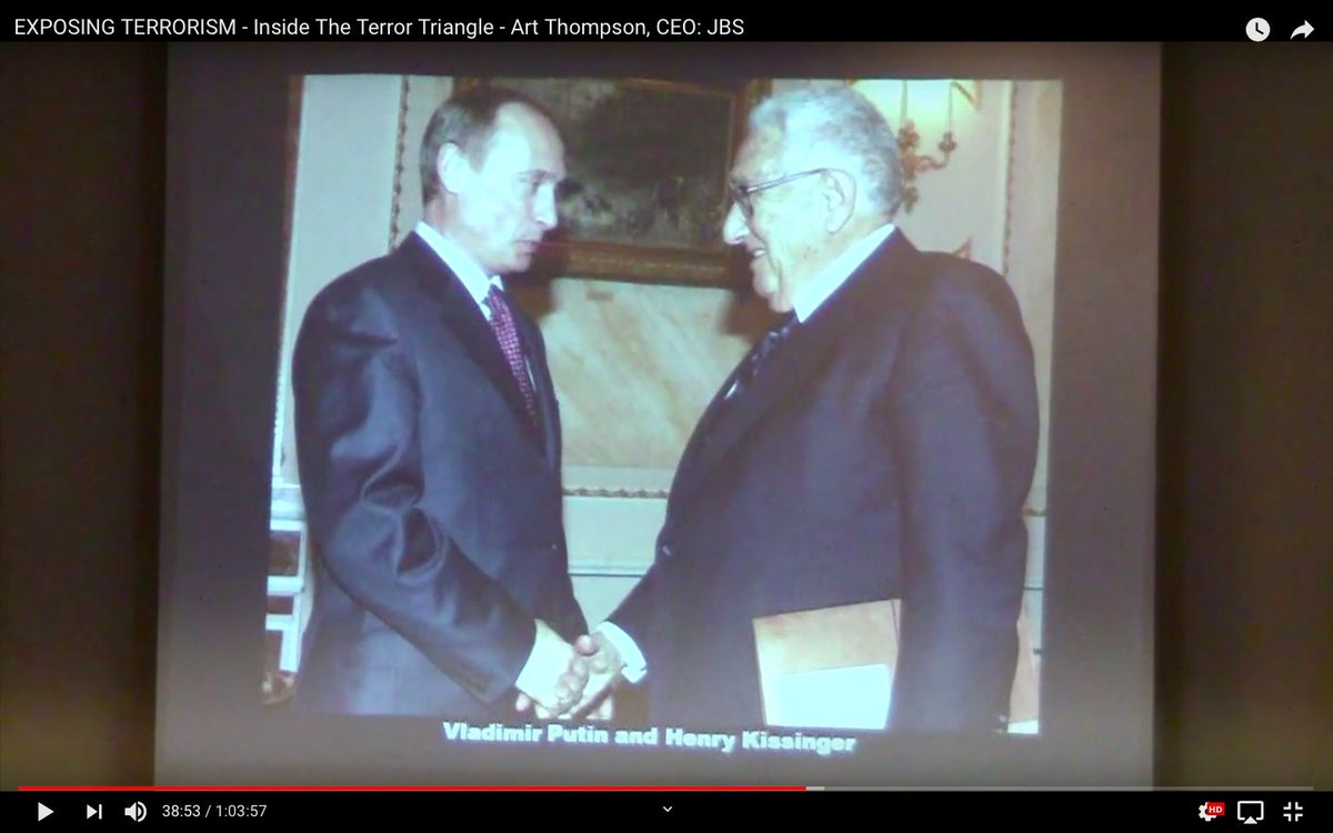 “Exposing Terrorism: Inside the Terror Triangle,”Vladimir Putin and Henry Kissinger
