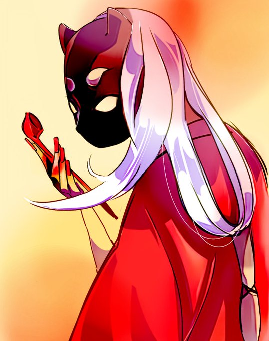 狐面のtwitterイラスト検索結果 古い順