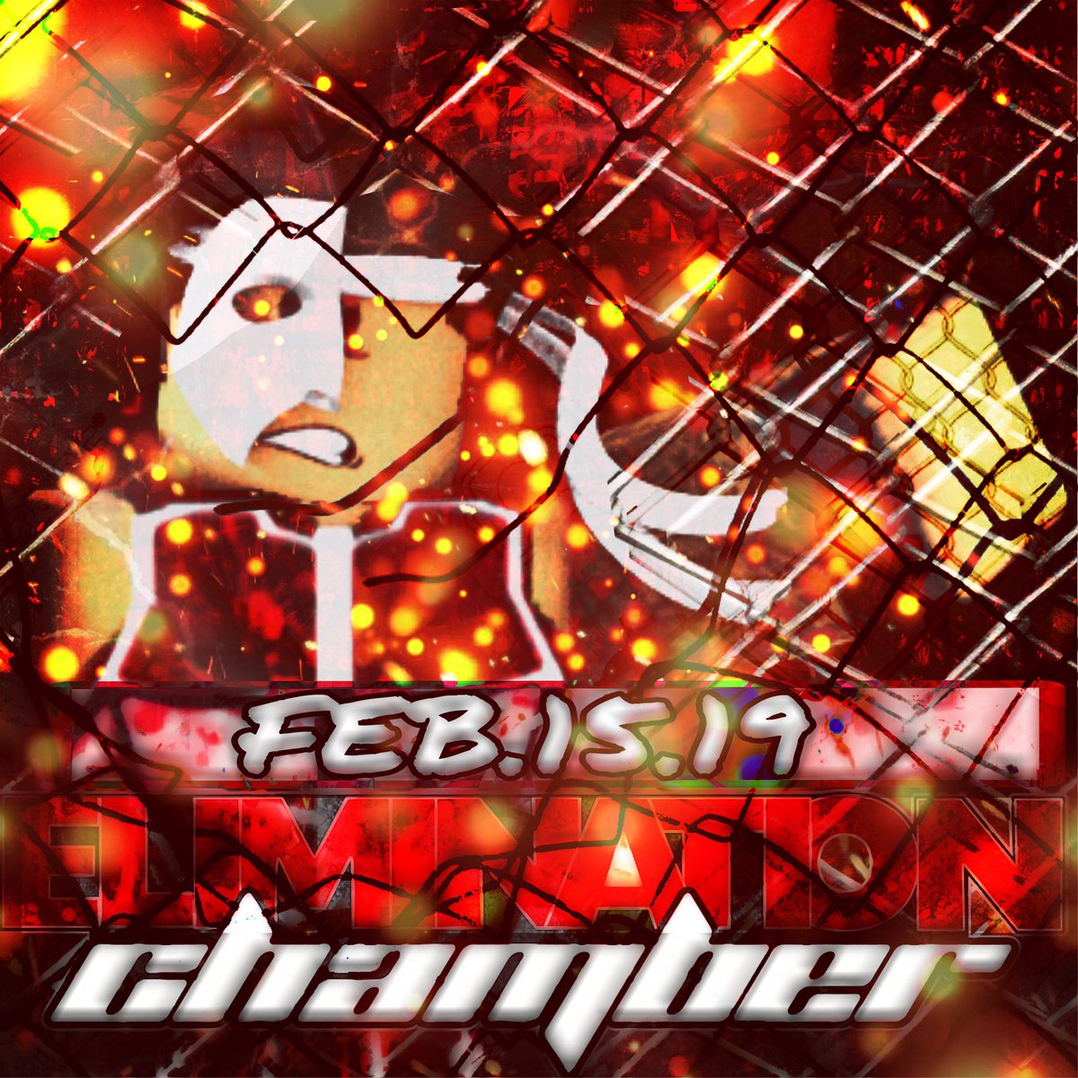 RBXCRW's tweet photo. CRW NEXT PPV.... IS ELMINATION CHAMBER with the cover of @RBLXMikeRollins MIKE ROLLINS! And the PPV is February 15th 2019 WOO🥵😎🥵🔥 https://t.co/NJqwMJOJ8C