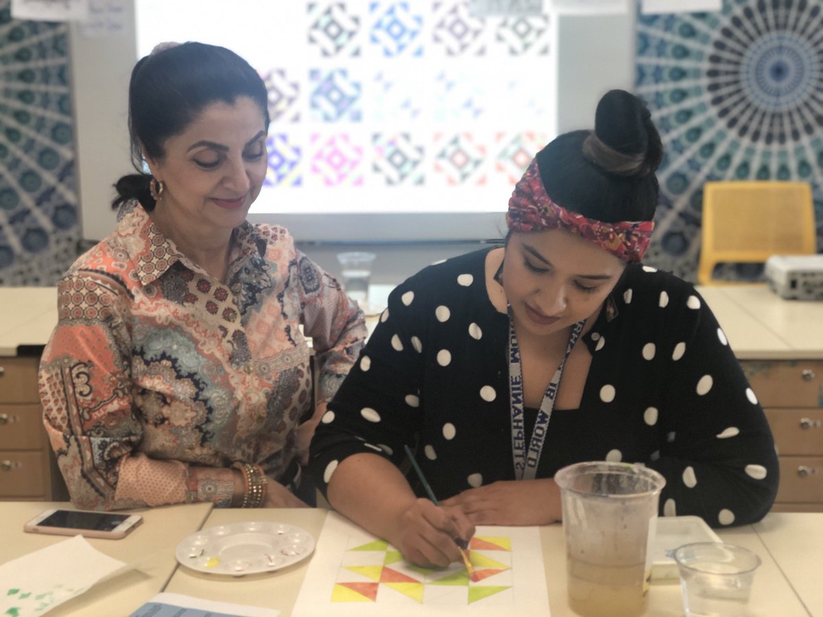 DurhamESart's tweet photo. Learned so much today during the Houston ISD Fine Arts Summit! Even as adults we must never stop learning to perfect our craft. #artteacher #arteducation #houstonarts #durhamdoesart @HISDFineArt @DurhamES @TeamHISD https://t.co/5XqGJqdFBF