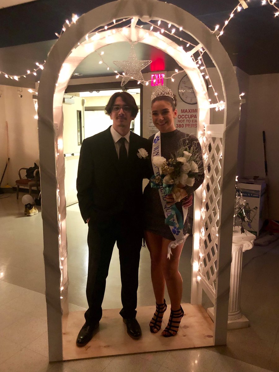 SHSStudentForum's tweet photo. The 2019 Winter Weekend Queen: Zoe Francemone and her escort, Joe Fortino! https://t.co/kwzK8A8DDY