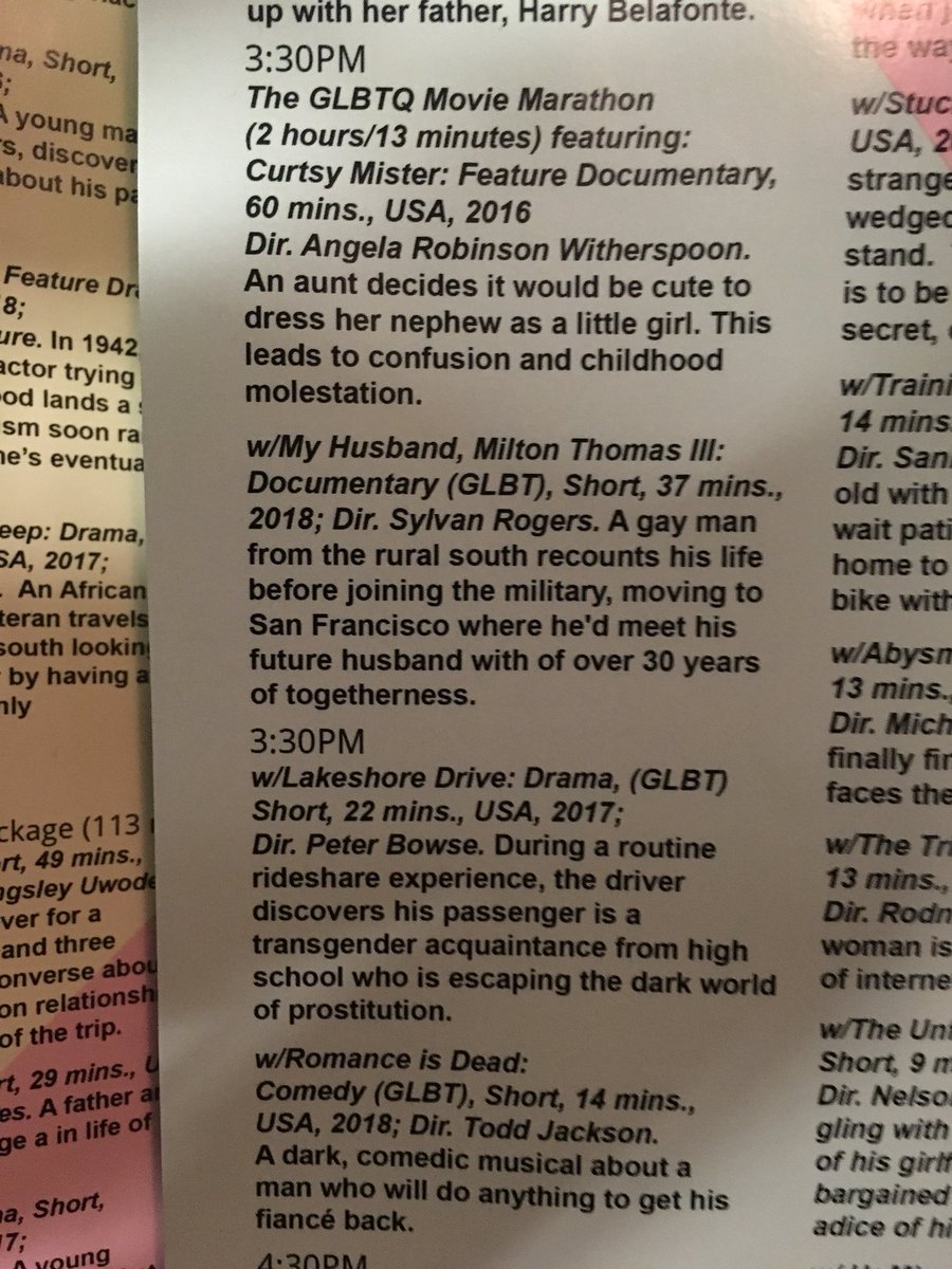 FilmOutSD's tweet photo. Dropped by the @sdblackfilmfest for their “GLBTQ Movie Marathon” today. Some pretty powerful films, with some fun genre in there. #SDBFF https://t.co/IMbnnfgWc6