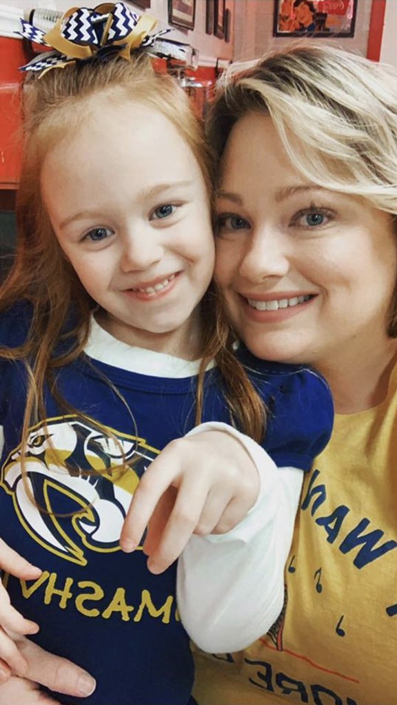 austyntyne's tweet photo. Big shout out to @TennesseeTicket  for helping get this little girl to her first game after the scam we went through earlier in the day!! #Smashville #preds @Gnash00 @PredsNHL let’s win this! 🏒🙌🏼 https://t.co/9kY5dH1saV