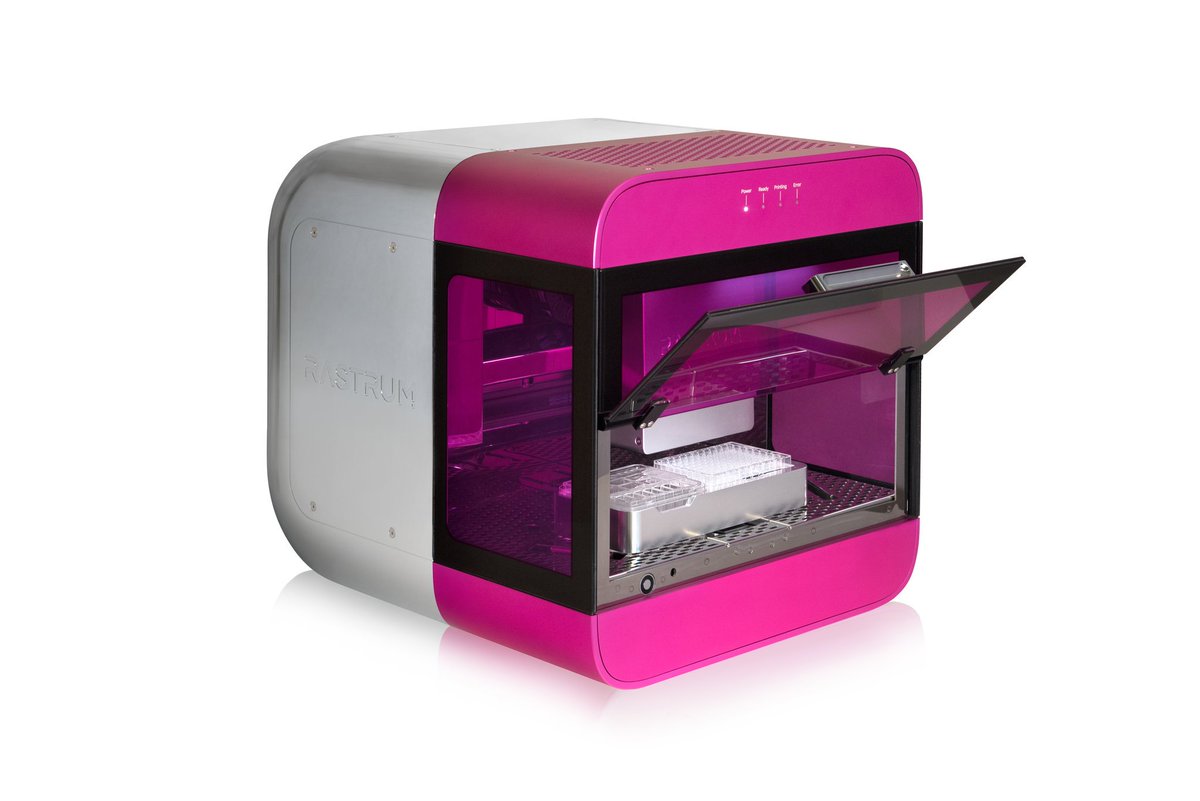 InventiaLifeSci's tweet photo. How can #bioprinting technology accelerate high-impact research with #3D cell models? Check out our #RASTRUM platform at Booth 1723 to find out! #SLAS2019 https://t.co/vhQPb91YGv
