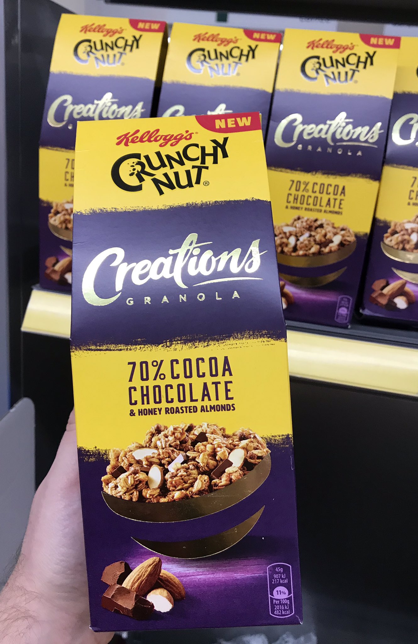 Well This Is New on Twitter "Kellogg’s Crunchy Nut Creations Granola