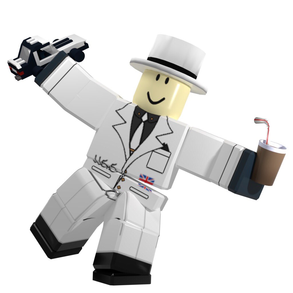 Roblox White Suit Template