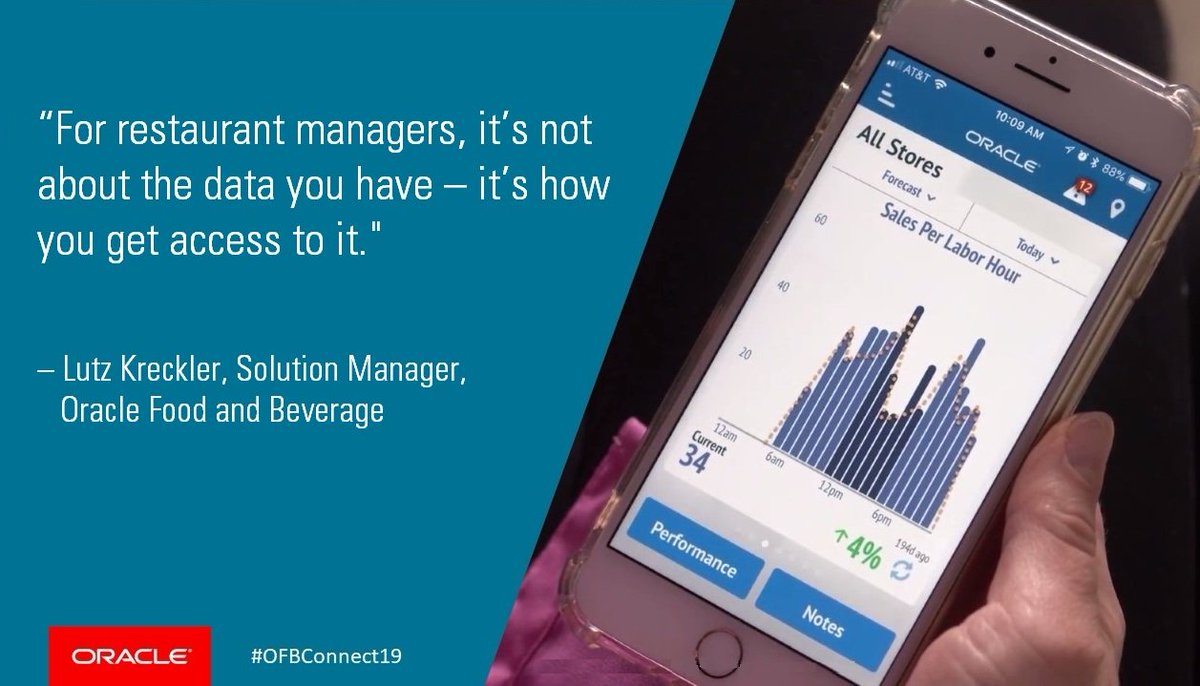 OracleFoodBev's tweet image. #restaurantdata #reportinganalytics #OFBConnect19